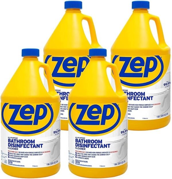 610wqcx6UjL._AC_SL1001_ Zep All-Purpose Bathroom Disinfectant Cleaner Review Reveals Powerful Germ Killing and Odor Control