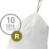 616WdXuZxL._AC_SL1500_ simplehuman Code R Trash Bags Review Durable Custom Fit Liners for 10 Liter Cans