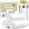 61FOUHlcOWL.__AC_SX300_SY300_QL70_ML2_ 4 Gallon Small Trash Bags by HealthQuay Review Perfect for Office Bedroom Bathroom Use