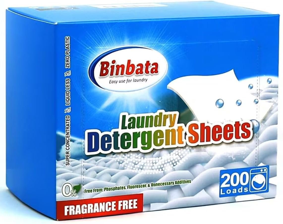 Laundry Detergent Sheets
