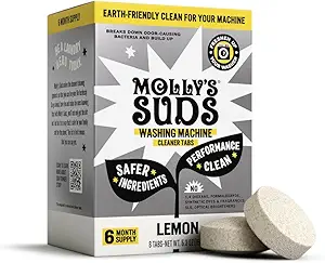 Mollys Suds Washing Machine Cleaner Review Effective Odor Removal for HE Machines