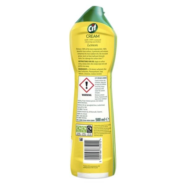 Version 1.0.0 Cif Lemon Cream Cleaner Review Best All Purpose Cleaner for Tough Dirt Removal