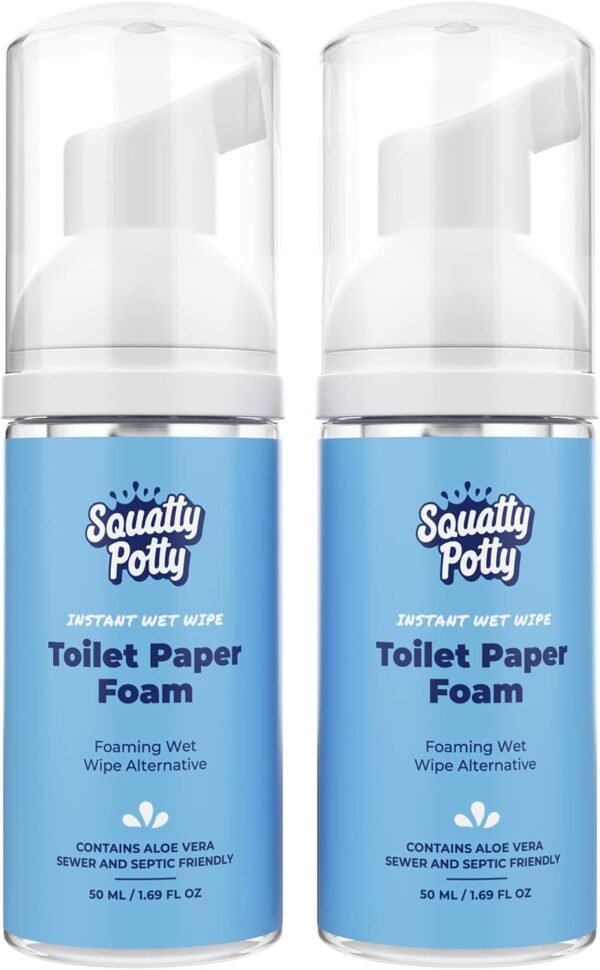 61c-O7DflwL._AC_SL1500_ Squatty Potty Toilet Paper Foam Review Best Flushable Wet Wipe Alternative for Comfort