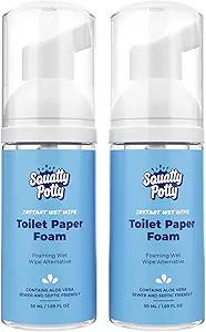 61c-O7DflwL.__AC_SX300_SY300_QL70_FMwebp_ Squatty Potty Toilet Paper Foam Review Best Flushable Wet Wipe Alternative for Comfort