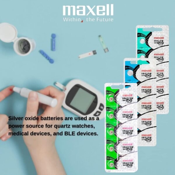 61cUAQntrnL._AC_SL1080_ Maxell Watch Battery SR621SW Review Best Button Cell for Precision Watches