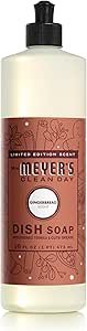 61h8gzMaYlL.__AC_SX300_SY300_QL70_ML2_ Limited Edition Gingerbread Scent Dish Soap Review Mrs Meyers Clean Day Holiday Edition