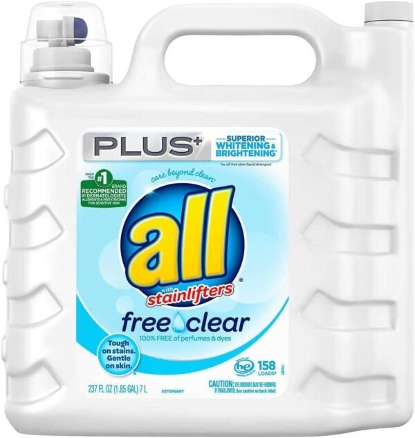 61iC7SyuUzL._AC_SL1093_ Free Clear Liquid Laundry Detergent Review for Sensitive Skin by All Brand Experts