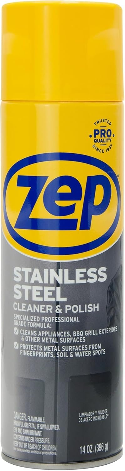 61ndloQNJGL._AC_SL1500_ Zep Stainless Steel Cleaner Review Protect and Shine Metal Surfaces Effortlessly