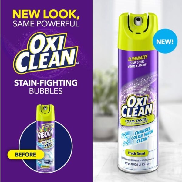 61tq0NXbMhL._AC_SL1042_ All-Purpose Cleaner Kaboom with OxiClean Foam-Tastic Fresh Review Reveals Powerful Cleaning Results