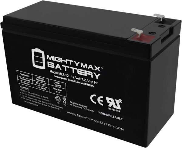 61z9DOmihhL._AC_SL1500_ Mighty Max Battery 12V 7Ah Review Best Replacement for Home Security Alarms