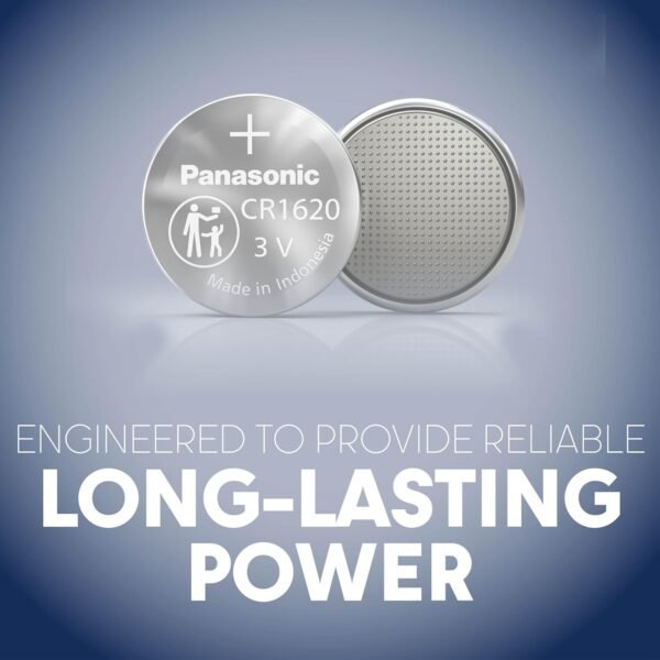 7105kOcCf1L._AC_SL1500_ Panasonic CR1620 Coin Cell Battery Review Long Lasting Power and Safety Features
