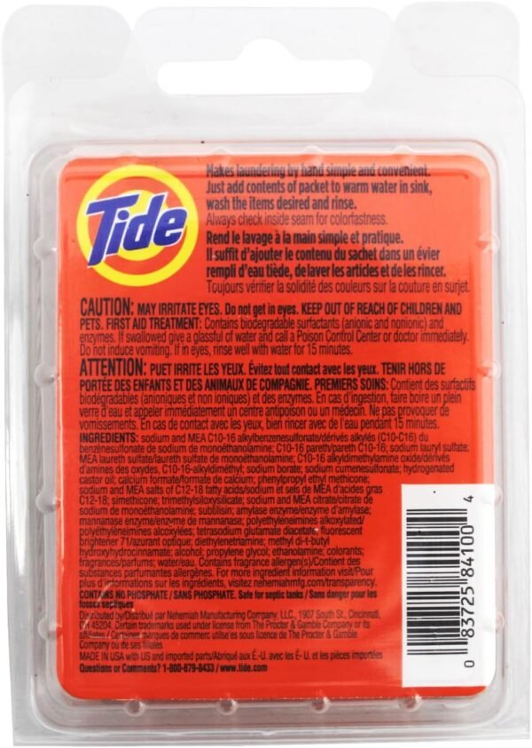 710PK0EXx3L._AC_SL1500_ Tide Travel Sink Packets Review Best Laundry Detergent Packets for On the Go Use