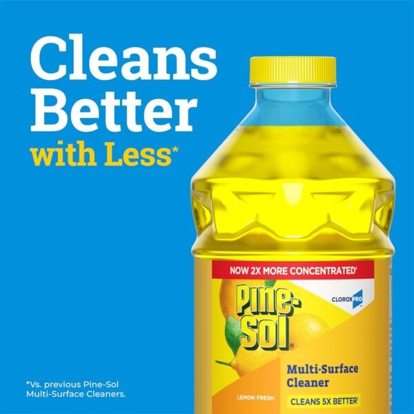 713EpV6dR9L._SL1500_ Pine Sol Multi-Surface Cleaner CloroxPro Review 2X Concentrated Formula Power