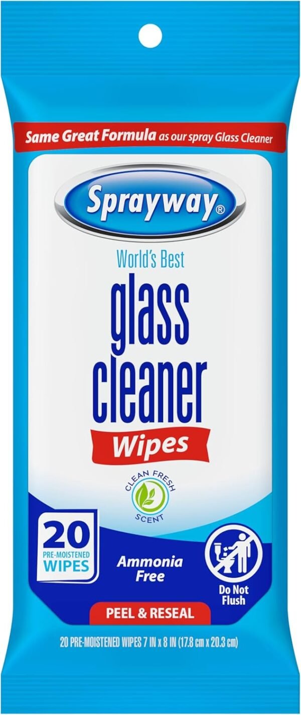 713IjYGgiPL._AC_SL1500_ Sprayway Glass Cleaner Wipes Review Perfect On the Go Ammonia Free Solution