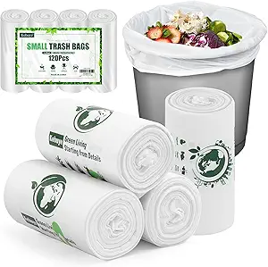 714gQzDIDvL.__AC_SX300_SY300_QL70_FMwebp_ Compostable Small Trash Bags Kebuye Review Eco Friendly 120 Count Durable Liners