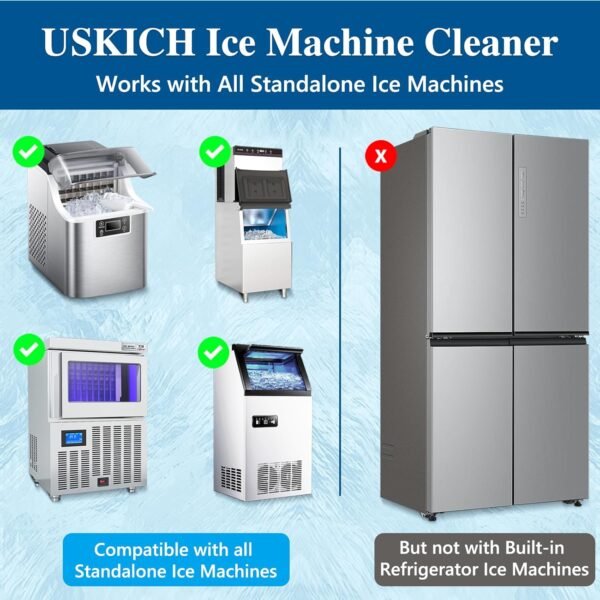 716lrCjuL._SL1500_ USKICH Ice Machine Cleaner Review Powerful Descaler Tablets for Clear Fresh Ice