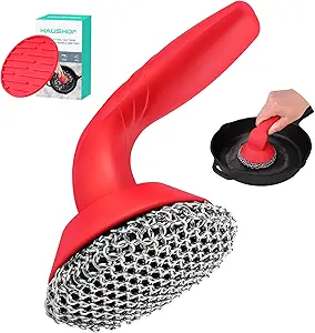 71AyOIg9QhL.__AC_SX300_SY300_QL70_FMwebp_ HAUSHOF Cast Iron Scrubber Review Best Grill and Dutch Oven Cleaning Kit