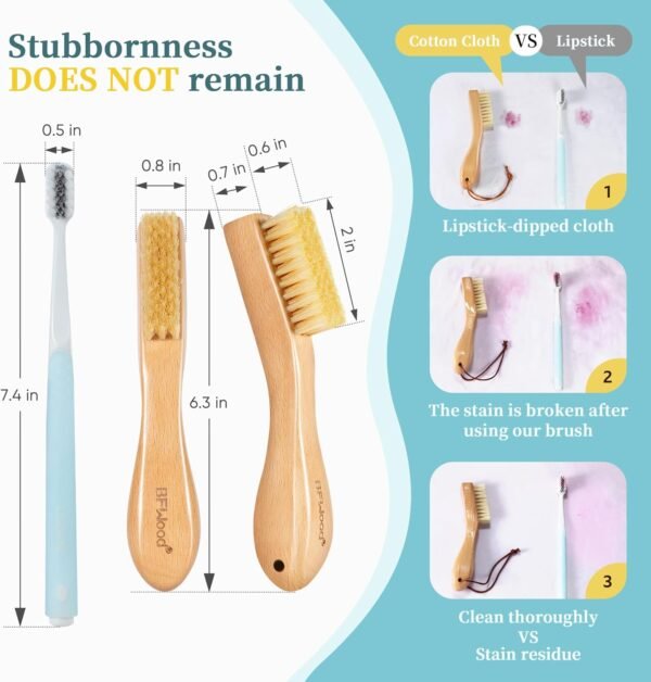 71CpNJmAKaL._AC_SL1500_ BFWood Laundry Stain Brush Review Gentle Stain Removal for Delicate Fabrics