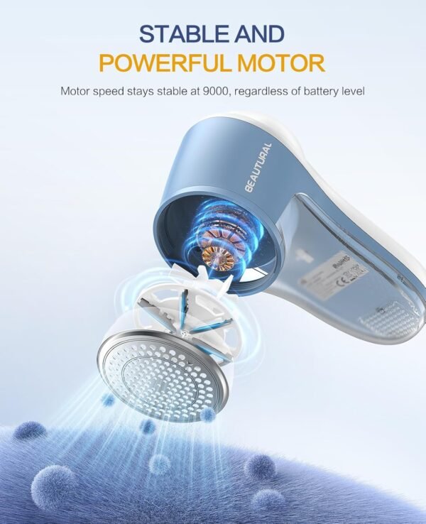71F4a7ZAlDL._AC_SL1500_ Comprehensive Review of BEAUTURAL Fabric Shaver Lint Remover with 6-Leaf Blades