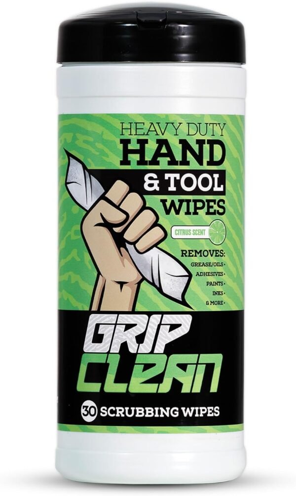 71GLxCTfVbL._AC_SL1500_ Grip Clean Cleaning Wipes Review Best Heavy Duty Hand Cleaner for Mechanics