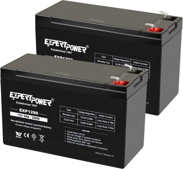 71Gn2kO0zUL._AC_SL1500_ ExpertPower 12V 9Ah Battery Review Uncovers Durability and Performance Insights