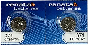 71HSKLZ3WTL.__AC_SX300_SY300_QL70_FMwebp_ Renata 371 SR920SW Watch Battery Review High Performance Silver Oxide Coin Cell