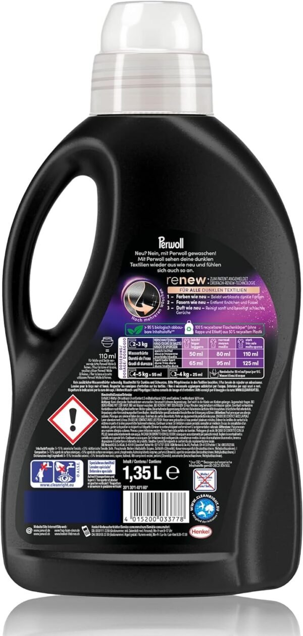 71Idn4pwioL._AC_SL1500_ Perwoll Black Liquid Detergent Review Triple-Renew Technology for Dark Fabrics