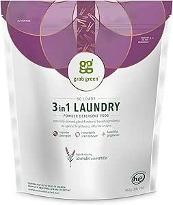 71IivRm0P9L.__AC_SX300_SY300_QL70_ML2_ Grab Green 3-in-1 Laundry Detergent Pods Review Superior Natural Cleaning Power