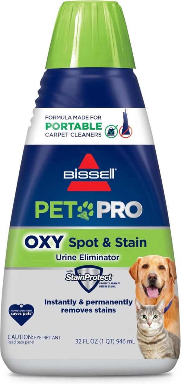 71KjoP5cjIL._AC_SL1500_ BISSELL PET PRO OXY Spot and Stain Formula Review Best Portable Carpet Cleaner Solution