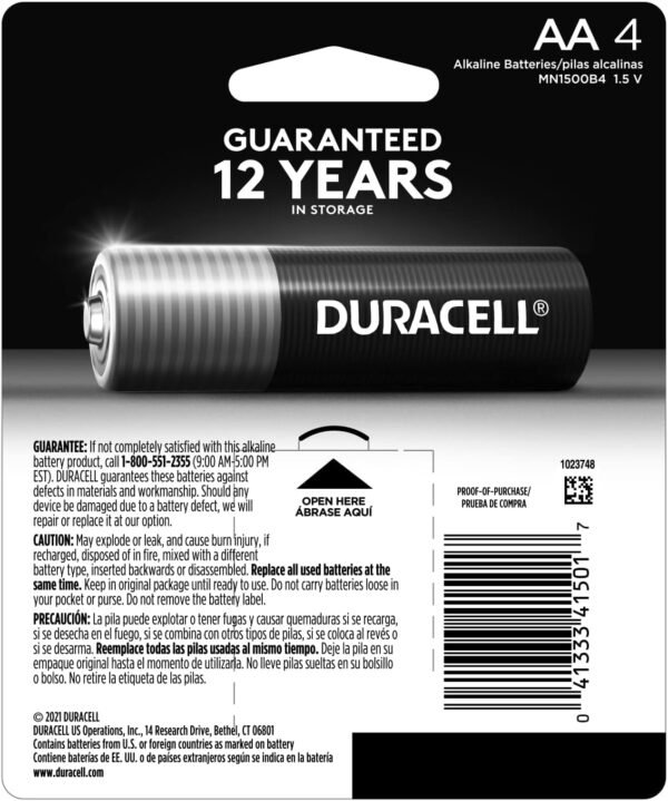 71MncIzQM5L._AC_SL1500_ Duracell CopperTop AA Batteries Review Long Lasting Power for Household Devices