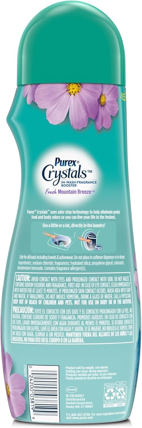 71PFSWYd0UL._AC_SL1500_ In-Wash Fragrance Booster Review Purex Crystals Fresh Mountain Breeze Laundry Scent Enhancer