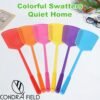 71PaQn2NKeL._AC_SL1500_ Colorful Fly Swatters Multi-Pack Review Plastic Flyswatters Bulk Vibrant Brand