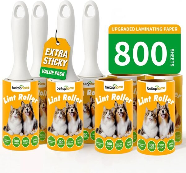 Extra Sticky Lint Roller Review by Beitophome Best Pet Hair Removal Solution