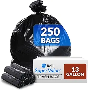 71UvivM4pVL.__AC_SX300_SY300_QL70_FMwebp_ Reli 13 Gallon Trash Bags Review Strong Durable Bulk Pack for Kitchen Use