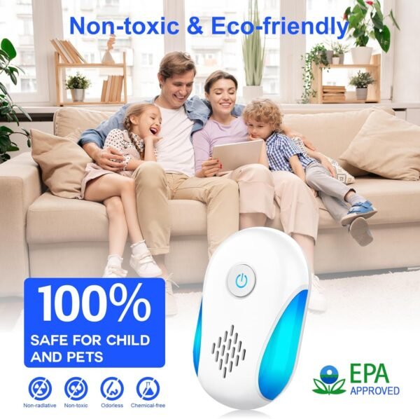 71Wharp0VBL._AC_SL1500_ 2025 Ultrasonic Pest Repeller 6 Pack Review Effective Indoor Rodent Bug Control
