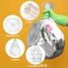 71YZxUZ00HL._AC_SL1500_ Colorful 4 Gallon Trash Bags Ginkgo Review Practical Durability and Unscented Quality