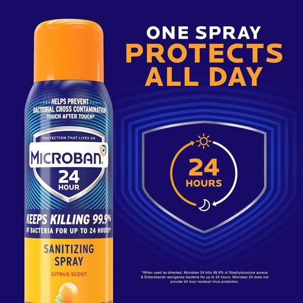 71aoAqgUcVL._SL1500_ Microban Disinfectant Spray Review 24 Hour Sanitizing Power for Home Safety