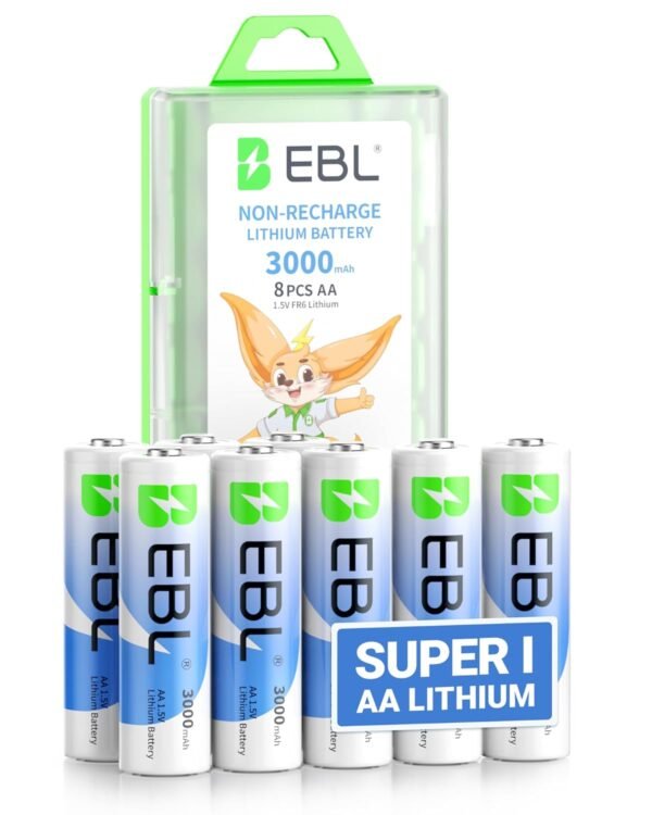 71b4kixTAUL._SL1500_ EBL AA Batteries Review High Performance 3000mAh Lithium Powerhouse Tested