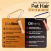 71bmfcuuhnL._AC_SL1500_ Diafline Pet Hair Removal Tool Review Efficient Rug Rake and Lint Remover for Dogs