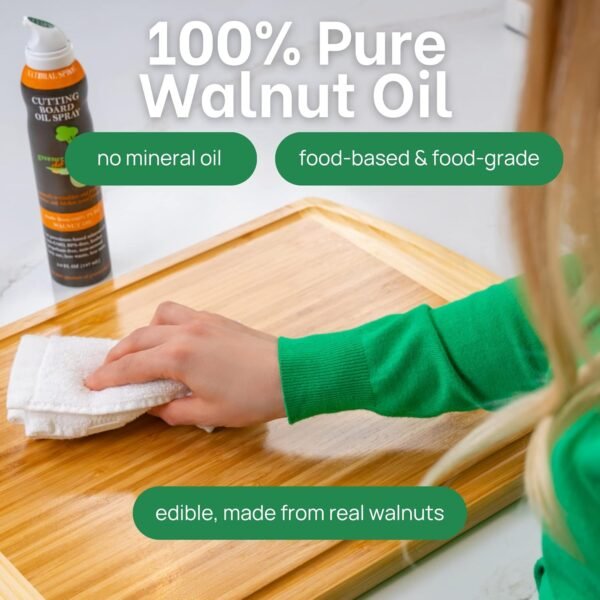 71bxG-8FYGL._AC_SL1500_ Greener Chef Walnut Oil Spray Review Best Food Grade Wood Conditioner for Cutting Boards