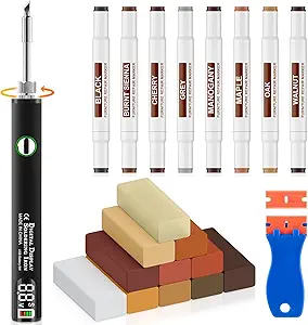 71cnovOaJsL.__AC_SX300_SY300_QL70_FMwebp_ Vinyl Floor Repair Kit Review A-HEYIDA Hardwood Wax and Furniture Marker Combo
