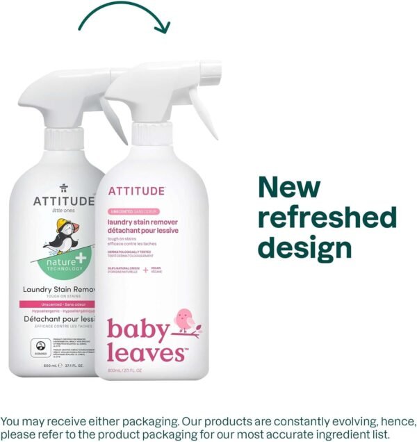71ecwTr0nmL._AC_SL1500_ ATTITUDE Baby Laundry Stain Remover Review Powerful Natural Formula for Sensitive Fabrics