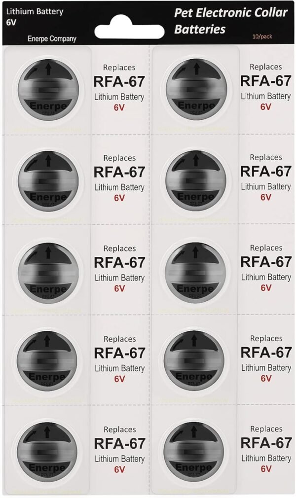 71gxFabTq9L._AC_SL1500_ 6V Replacement Batteries Enerpe Review High Capacity and Long-Lasting for PetSafe Collars