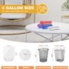 71ixQOGHu0L._AC_SL1500_ Colorful 4 Gallon Trash Bags Ginkgo Review Practical Durability and Unscented Quality