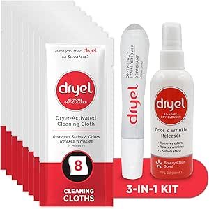 71mjzqUx9xL.__AC_SX300_SY300_QL70_ML2_ Dryel At-Home Dry Cleaner Starter Kit Review Best Laundry Stain Remover for Gentle Fabrics