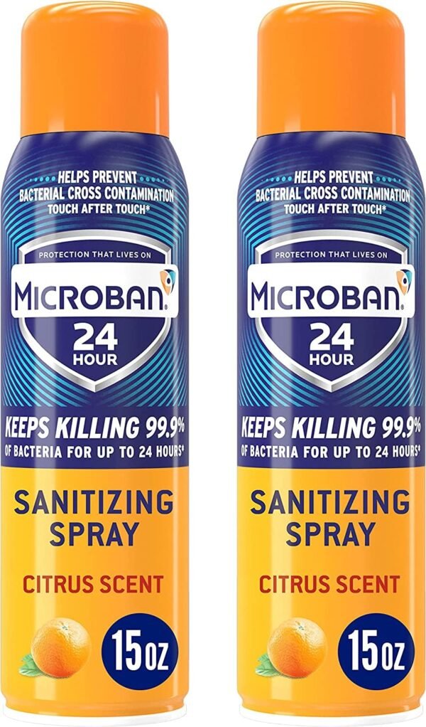 Version 1.0.0 Microban Disinfectant Spray Review 24 Hour Sanitizing Power for Home Safety