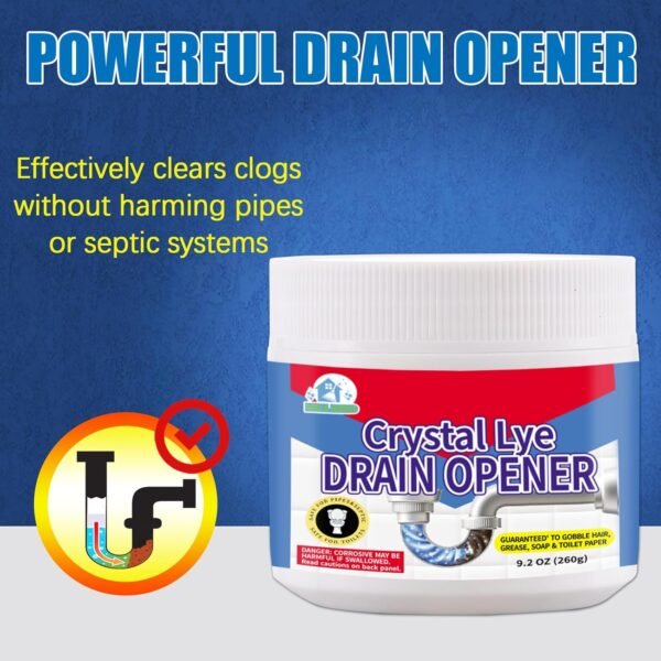 71r9sgUfL6L._AC_SL1500_ Powerful Drain Opener Review CleanWave Solutions Bell Bird Crystal Lye Effectiveness Tested