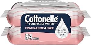 71recNALXKL.__AC_SX300_SY300_QL70_ML2_ Cottonelle Flushable Wet Wipes Review Best Fragrance Free Sensitive Skin Option
