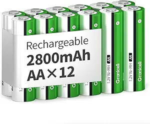 71s0NVsq7YL.__AC_SX300_SY300_QL70_FMwebp_ AA Rechargeable Batteries Review ZHUHAI TOP BATTERY 2800mAh High Capacity and Longevity