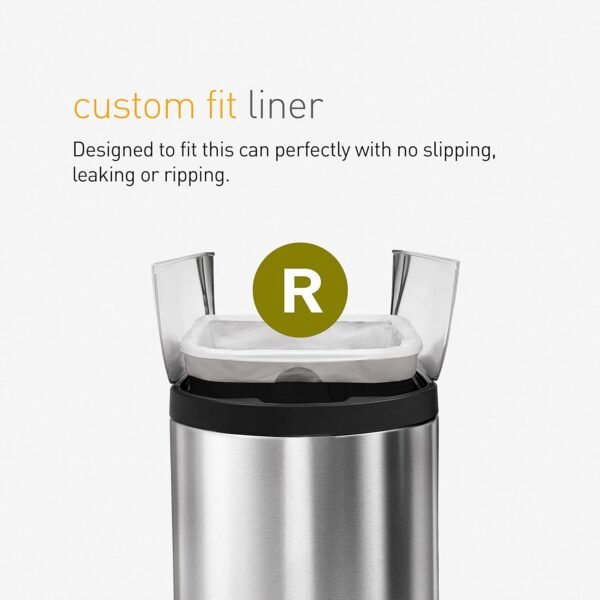 71sTL5NPfDL._AC_SL1500_ simplehuman Code R Trash Bags Review Durable Custom Fit Liners for 10 Liter Cans